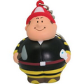 Fireman Bert Squeezies Stress Reliever Keyring